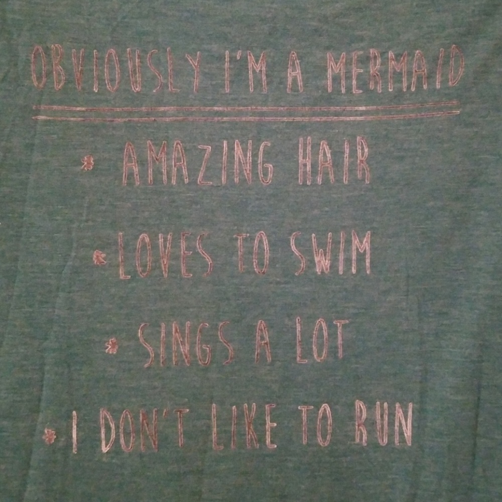 Blue Mermaid Tee